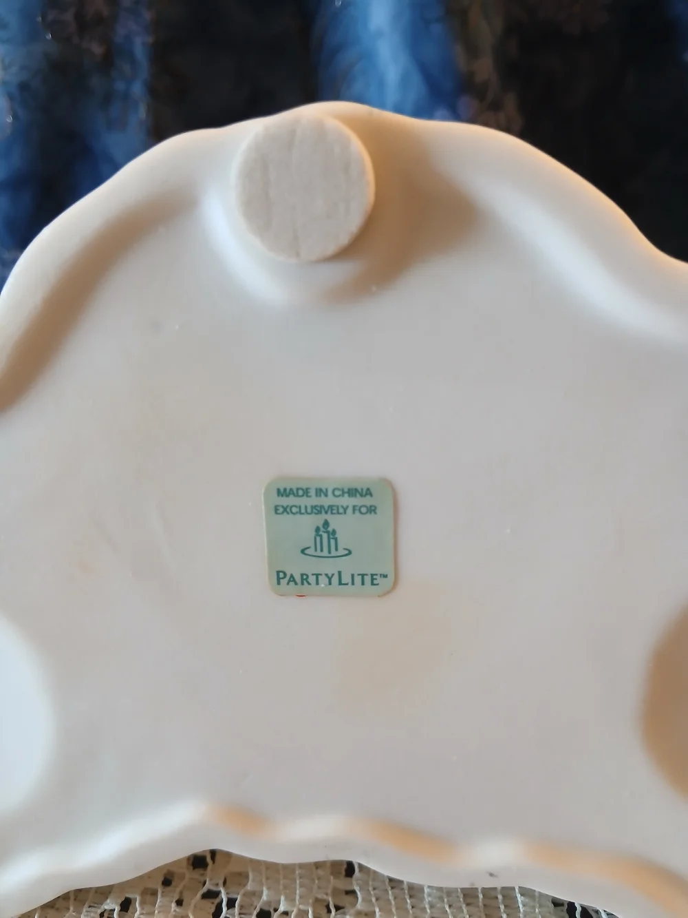 PartyLite SNOWBELL KIDS Votive Candle Holder